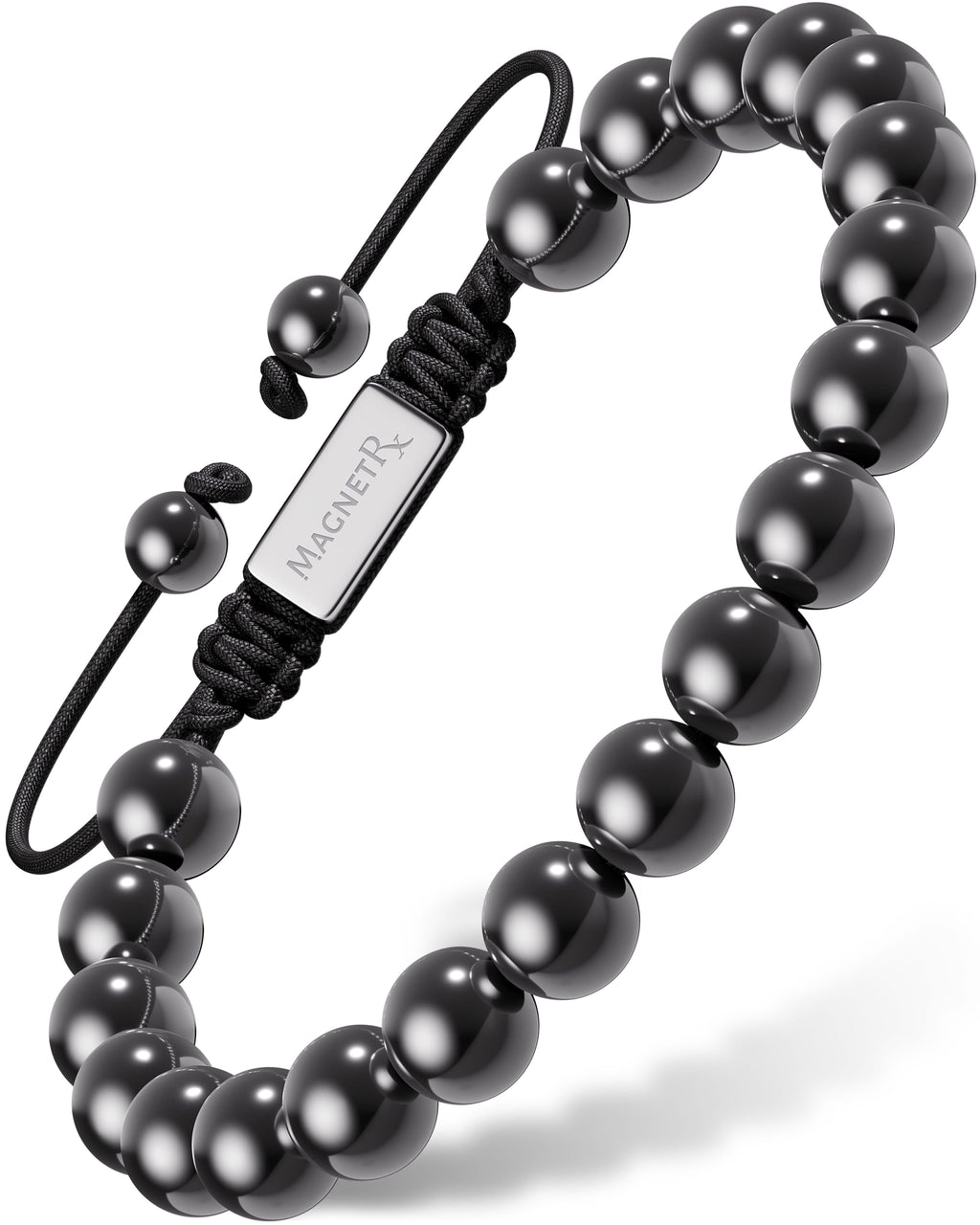 High Power Magnetic Hematite Bracelet Classic 8mm Bead