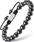 High Power Magnetic Hematite Bracelet Classic 8mm Bead
